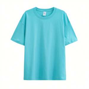 T-shirt graphique pour hommes 100% coton lourd personnalisé DTG impression t-shirts broderie logo surdimensionné t-shirt unisexe vente en gros - Product Image 4