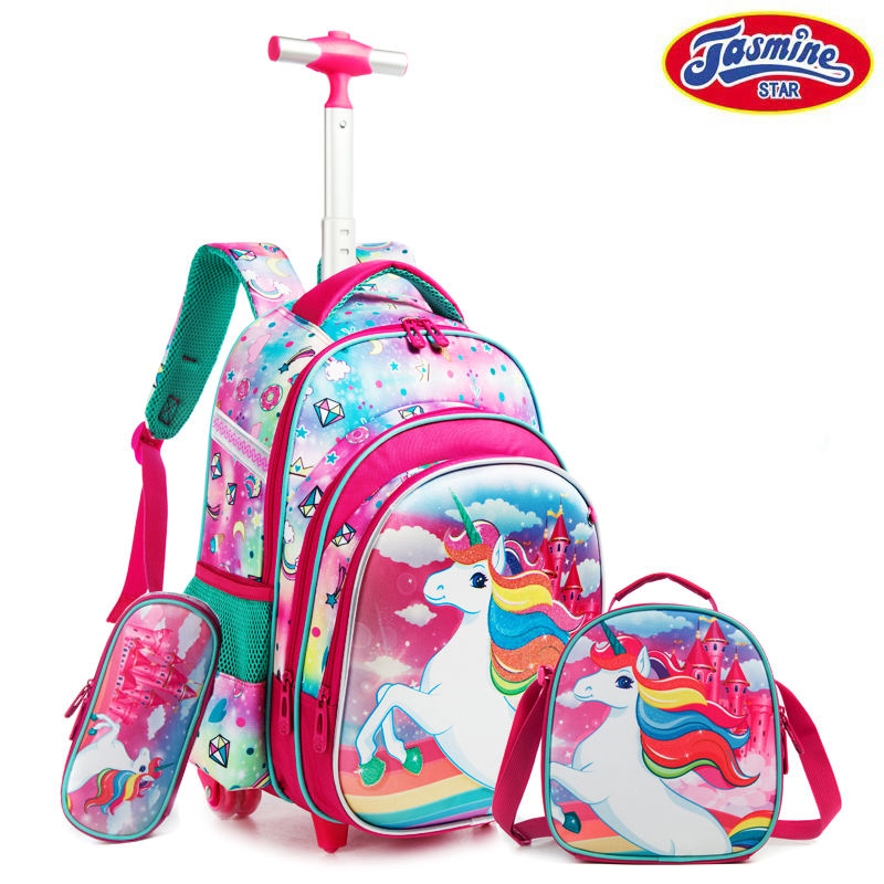 Trolley Bag Strong Handbags For School Jasminestar Heavy Duty