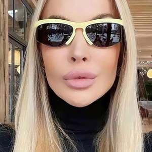 Gafas de Sol Deportivas con Marco Grande para Hombre, Color Caramelo, Media Montura, Gafas de Sol para Mujer, Última Moda 2022 - Product Image 2