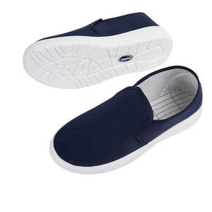 Antistatische Werkschoenen In Het Midden Van De Top Stofvrij, Verdikte Zachte Zolen Voor Stofdichte Bescherming - Product Image 1