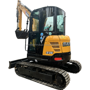 รถขุดมือสอง SANY SY35U ของแท้จากจีน ราคาถูก น้ำหนัก 3.5 ตัน เครื่องยนต์ Yanmar แท้ ได้รับการรับรองมาตรฐาน CE และ EPA - Product Image 1