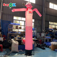Sayok publicité gonflable cochon Air danseur gonflable homme cochon ciel danseur pour la promotion de l'événement