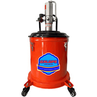 12L grande capacité haute pression réservoir d'huile Auto injecteur pneumatique distributeur lubrificateur seau pompe pneumatique pompes à graisse
