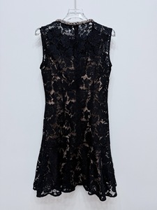 Nouvelles arrivées Bettergirl Ramadan 2026 <span class=keywords><strong>Robe</strong></span> en <span class=keywords><strong>dentelle</strong></span> noire classique à col rond sans manches et taille haute - Product Image 6
