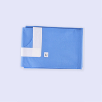 Draps médicaux stériles jetables à fente en U, personnalisables, multi-spécifications, certifiés CE Classe I, différentes tailles