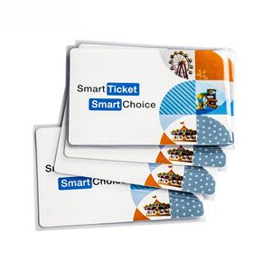 GSC muestra gratis RFID boleto diseño personalizado impresión Chip inteligente TARJETA DE Control de acceso para Festival/eventos/espectáculo/parque de atracciones - Product Image 4