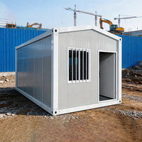 Maison conteneur préfabriquée pour projets, fabriquée par un fabricant avec des panneaux muraux isolés, pour bureaux, camps et unités de logement temporaires