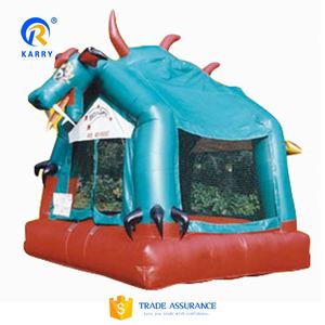 Castillo Inflable con Diseño de Dinosaurio de Dibujos <span class=keywords><strong>Animados</strong></span>, de Grado Comercial, con Soplador, <span class=keywords><strong>para</strong></span> Alquiler en Fiestas - Product Image 2