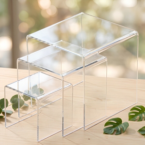 Panneau en acrylique extrudé transparent, plaque en plastique de 1,5 mm d'épaisseur pour affichage commercial - Product Image 3