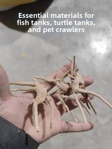 Klein Formaat Natuurlijk Paars Hart Hout Decoratie Milieuvriendelijke Rododendron Wortel Aquarium Drijfhout Tak Voor Beginners Micro - Product Image 6