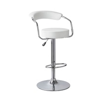 Tabouret de bar moderne en cuir PU, chaise pivotante hydraulique réglable pour cuisine et bar