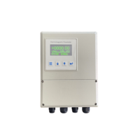 Medidor de Flujo Electromagnético Digital HBYB con Pantalla LCD OLED, Salida 4-20mA, Comunicación RS485, para Agua, Aceite, Líquidos Químicos