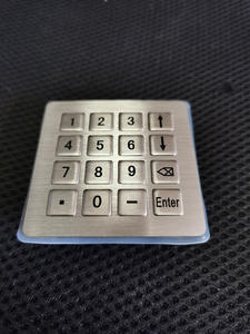 迷你有趣的工作6厘米 * 6厘米访问控制金属键盘 - Product Image 4