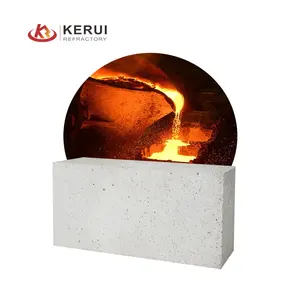 KERUI Manufacturer Supply Customized Sillimanite Mullite Brick Mullite Refractory Brick
