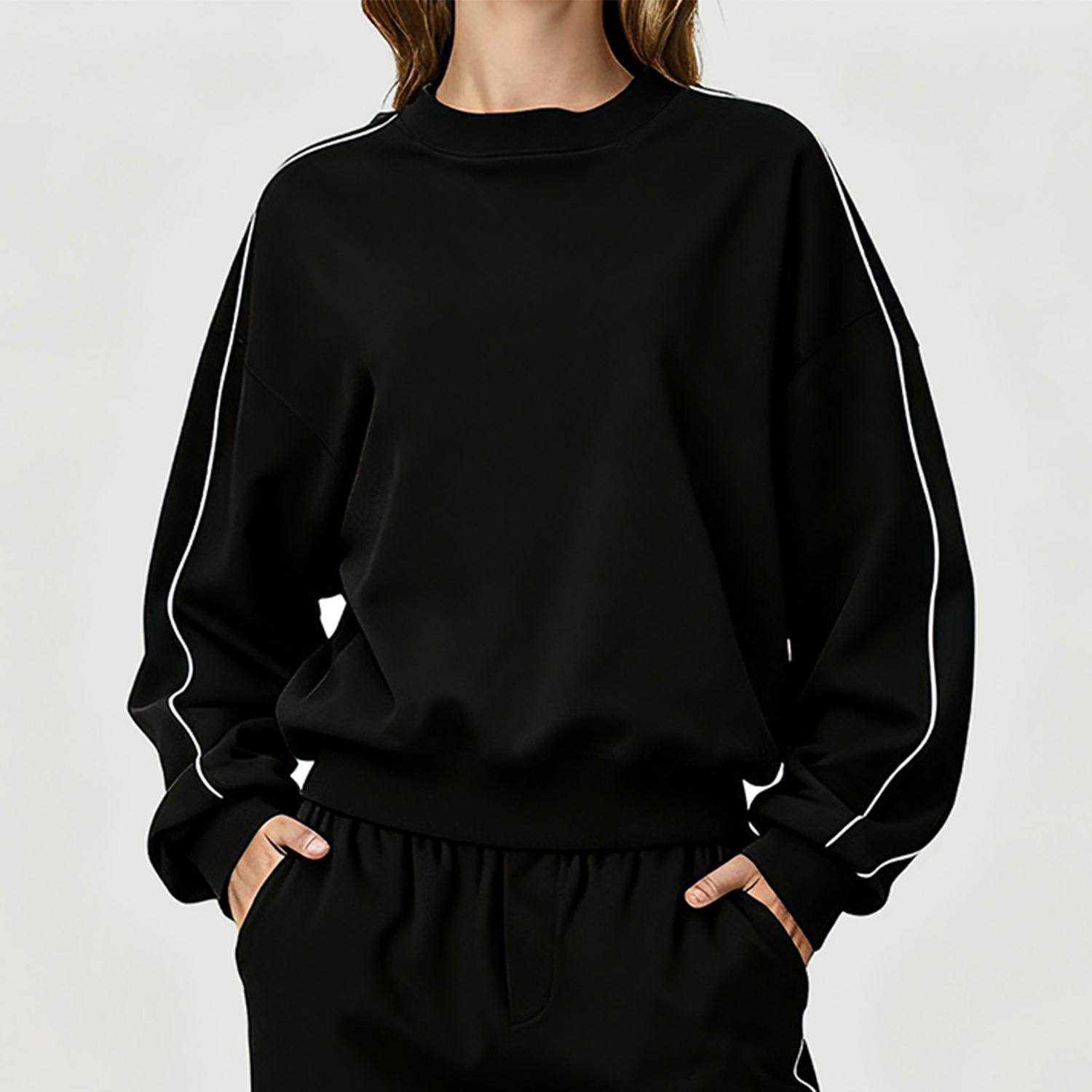 ฮู้ดดี้-สีดำ