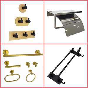 Stainless Steel Robe <strong>Hooks</strong> Kitchen <strong>Towel</strong> <strong>Hook</strong> Hotel Apartment Bathroom Accessories - Product Image 5