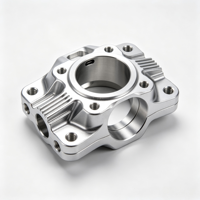Pièces de course automobile en aluminium forgé usinées CNC, composants de rotule de direction personnalisés
