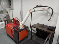 Système de robot de soudage MIG contrôlé par PLC automatique, moteur 380V/220V, capacité 3-5 fois supérieure pour ligne de production automobile