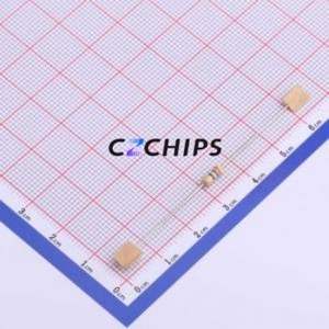 Resistencia de Orificio Pasante CF1/4W-360ohm 5%T52, Componente de Orificio Pasante (THT), Película de Carbono D2.3xL6.5mm 360Ohm 5% 250mW - Product Image 2