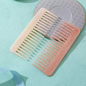 Marbling Wide-tooth <strong>Comb</strong> Household Shunfa Massage <strong>Comb</strong> Wet and Dry Straight Hair Perm Anti-static <strong>Lady</strong> <strong>Comb</strong> - Product Image 2