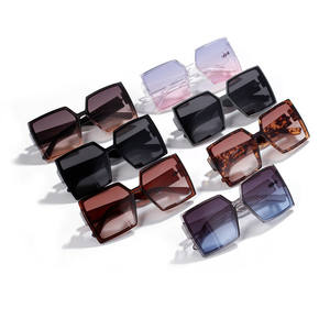 2021 marca de diseño de plástico Marco de foto-cromÃ cuadrado tamaño de <span class=keywords><strong>gafas</strong></span> de sol de lujo - Product Image 1