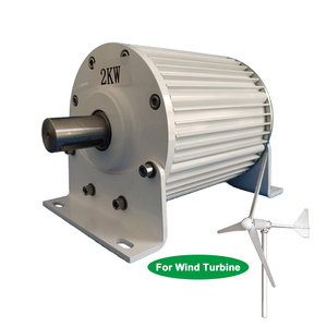 Generador de imanes de tierras raras de 3kW y 5kW, 220V, de bajas RPM para energía eólica - Product Image 4