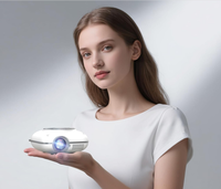 Mini projecteur LED portable à grand écran pour home cinéma avec HDMI USB AV Projecteur intelligent