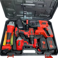 Outils sans fil Perceuses électriques sans fil Tournevis portable à main Perceuse sans fil Machine Outils électriques Ensembles d'outils Kit combiné