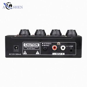 Amplificateur de casque professionnel portable 4 canaux pour moniteur audio - Product Image 5