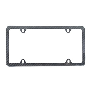 US Standard Car Number Plate Holder,Wholesale US Spec 100% Carbon Fiber <b>License</b> Plate Holder - Product Image 2