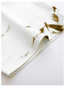 เสื้อยืดแขนสั้นลำลองสำหรับฤดูร้อนเสื้อยืดคอกลมพิมพ์ลายตัวอักษรย้อมสีกราฟิกสำหรับผู้ชาย - Product Image 2