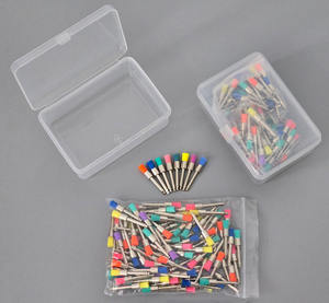 <span class=keywords><strong>Kit</strong></span> lucidatrice monouso a testa piatta colorata fornisce spazzola per lucidare dentale - Product Image 2