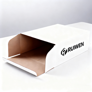 Boîte en carton ondulé à double ouverture, boîte alimentaire personnalisée écologique en papier, boîte d'emballage pour racine de lotus personnalisée - Product Image 6