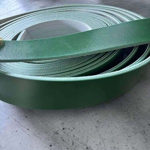 Nastro Trasportatore Industriale Regolabile in Velocità in PU/Nylon/Gomma/PVC Nero con Forte Adesione tra gli Strati Nuovo - Product Image 5