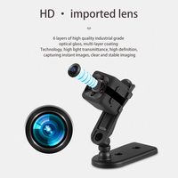 La mini cámara más pequeña SQ11 HD Cámara de red 1080P CCTV IR visión nocturna cámara de banco de carga