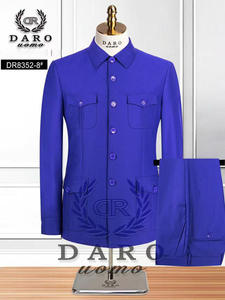 Traje <span class=keywords><strong>de</strong></span> hombre <span class=keywords><strong>de</strong></span> 2 piezas clásico azul <span class=keywords><strong>oscuro</strong></span> traje <span class=keywords><strong>de</strong></span> boda para hombre 2023 cuatro bolsillos Slim Fit <span class=keywords><strong>novio</strong></span> esmoquin traje Mariage Homme - Product Image 2