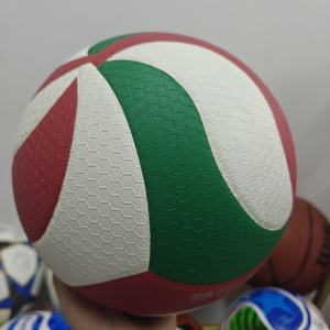 Ballon de volley-ball professionnel de haute qualité pour les jeux en salle, taille officielle 5, avec une meilleure adhérence en cuir PU - Product Image 2