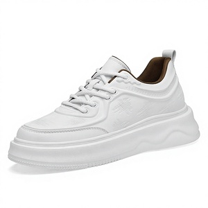 <span class=keywords><strong>Scarpe</strong></span> <span class=keywords><strong>Sportive</strong></span> in Vera Pelle a Righe Traspiranti Leggere <span class=keywords><strong>con</strong></span> Lacci e <span class=keywords><strong>Tacco</strong></span> Basso per Tutte le Stagioni <span class=keywords><strong>con</strong></span> Rialzo <span class=keywords><strong>Interno</strong></span> Invisibile - Product Image 2