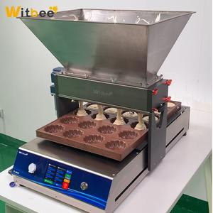 เครื่องบรรจุเค้กอัตโนมัติสำหรับถาดแบน เครื่องหยอดครีมและแป้งเบเกอรี่ - Product Image 6