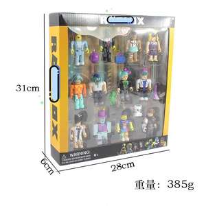 Set de Figuras de Acción de <span class=keywords><strong>Roblox</strong></span> de 2.5-3 Pulgadas, Bloques de Construcción de PVC, Mundo Virtual, 12 Figuras por Caja, Caja de Colección a Color - Product Image 5