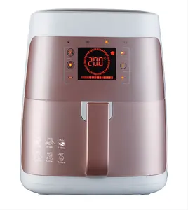 无油工业数字厨房空气油炸锅烤箱型号AF03 OEM ODM电动方形碳钢数字控制新奇空气220