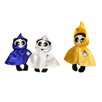 Offre Spéciale : Adorables Jouets en Peluche d'Halloween avec Capes de Costume – Peluche Citrouille d'Halloween Personnalisée – Poupée Citrouille d'Halloween en Peluche
