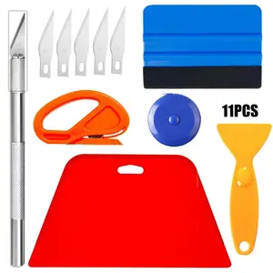 Automotive Wrap Tools PPF Squeegee Car Wrapping Scraper Accessories Tool For Car Window Film Installing