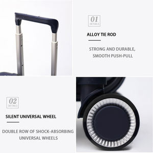 Vente en gros Ensemble de 3 pièces de sacs de voyage à roulettes classiques personnalisés Valises à coque dure avec doublure en polyester Bagages de transport - Product Image 4