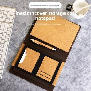 Carnet de notes en liège écologique, multifonctionnel, spécial bureau et voyage, avec logo personnalisé, idéal comme cadeau - Product Image 5