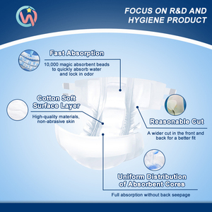 Недержание мочи, бесплатный образец, большой размер, оптовая продажа, японские подгузники для взрослых, ультра толстые подгузники для взрослых - Product Image 3