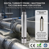 Sonde de turbidité numérique haute précision de l'eau COD BOD TOC Analyzer Sensor TOC pour le traitement des eaux usées