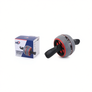 Red 16cm Rebound Ab Wheel Durable for Ab <b>Roller</b> Wheels for Core <b>Exercise</b> - Product Image 1
