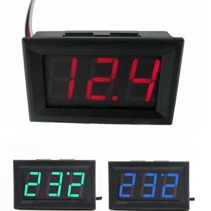 Cabezal de voltímetro igital de 0,56 pulgadas, protección de conexión inversa, 4,5-30V - Product Image 2