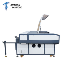 Máquina de Corte Láser de Tela CO2 con Alimentación Automática Dragon Diamond LZ-1610, Transportador de Rollo a Rollo Opcional, Cabezal Láser Dual